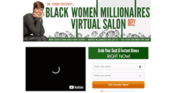 Desktop Screenshot of blackwomenmillionaires.com